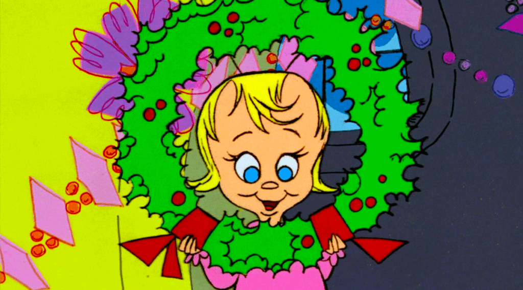 Cindy Lou Who from How the Grinch Stole Christmas!