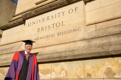 Senior graduates bristol university 50 years