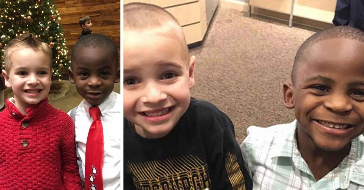 5-Year-Old Best Friends Get  Matching Haircuts to Confuse Teacher
