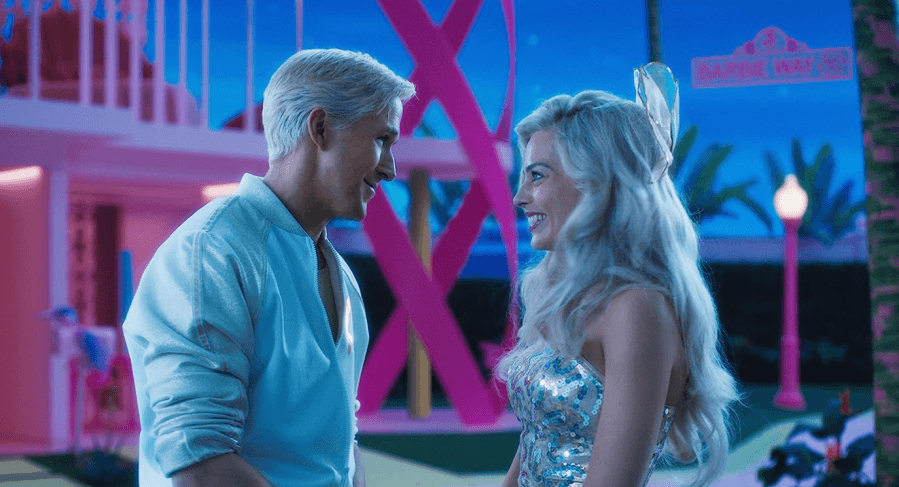 Ryan Gosling and Margot Robbie