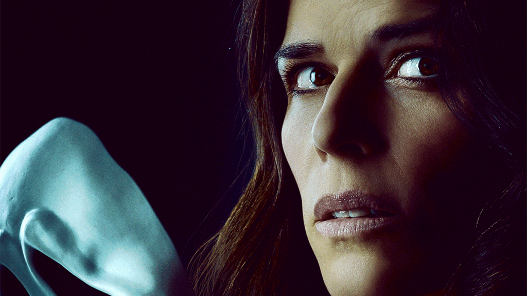 Neve Campbell as Sidney Prescott in Scream (2022)