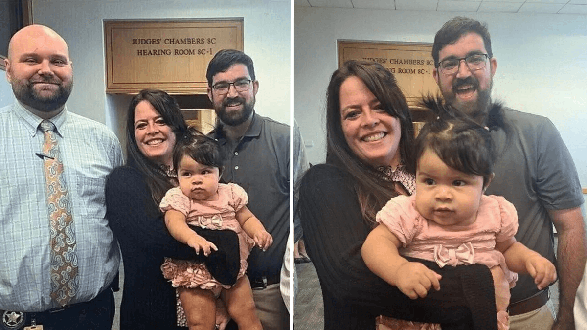 Couple Hears Cats Fighting Outside - But What They Find in a Blanket Is Something Completely Different