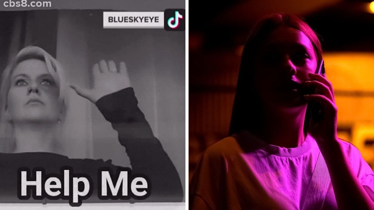 Quick-Thinking Stranger Notices Missing Girl's Secret Signal - And Jumps Into Action