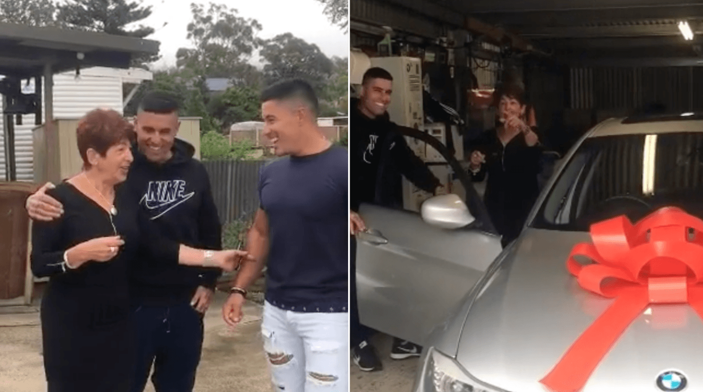 These Two Sons Saved for Years to Buy Their Mom Her Dream Car – Her Incredible Reaction Makes It All Worth It