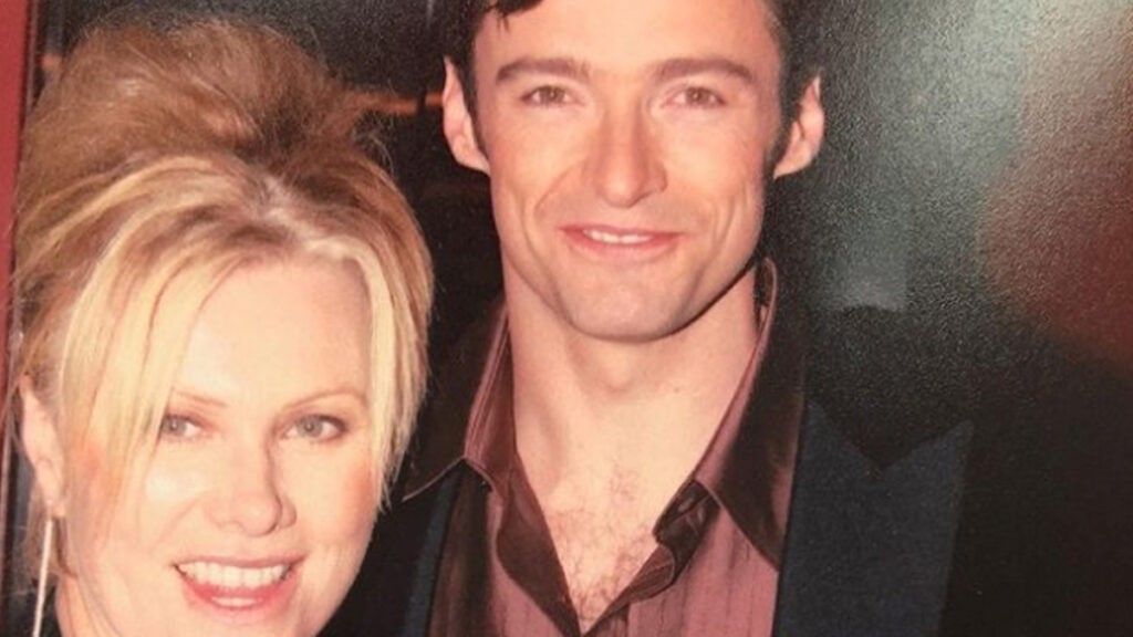 Hugh Jackman and wife Deborra-Lee Furness in old photo