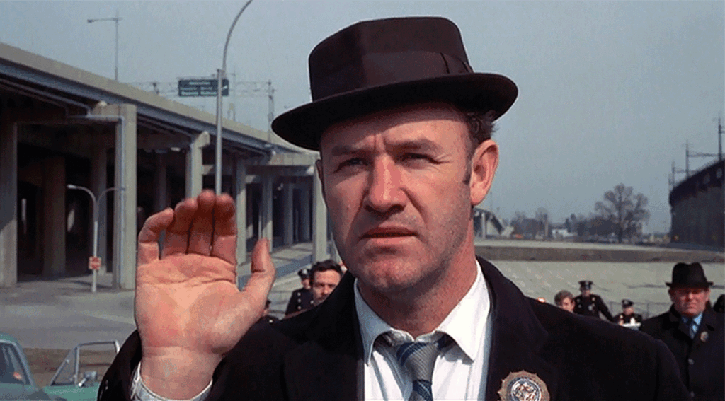 Gene Hackman as Popeye Doyle in The French Connection (1971)