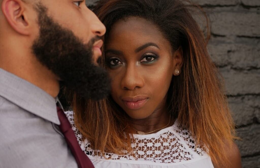 conflicted young woman