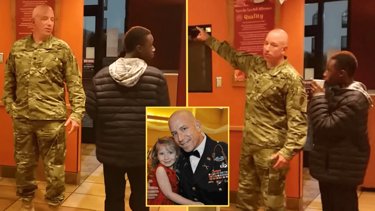 Man Speaks to Two Hungry and Cold Kids at Taco Bell - A Stranger Overhears the Conversation and Catches His Next Move on Video