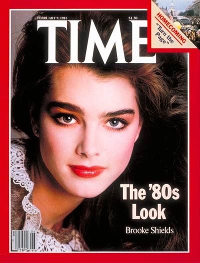 Brooke Shields on the cover of TIME Magazine