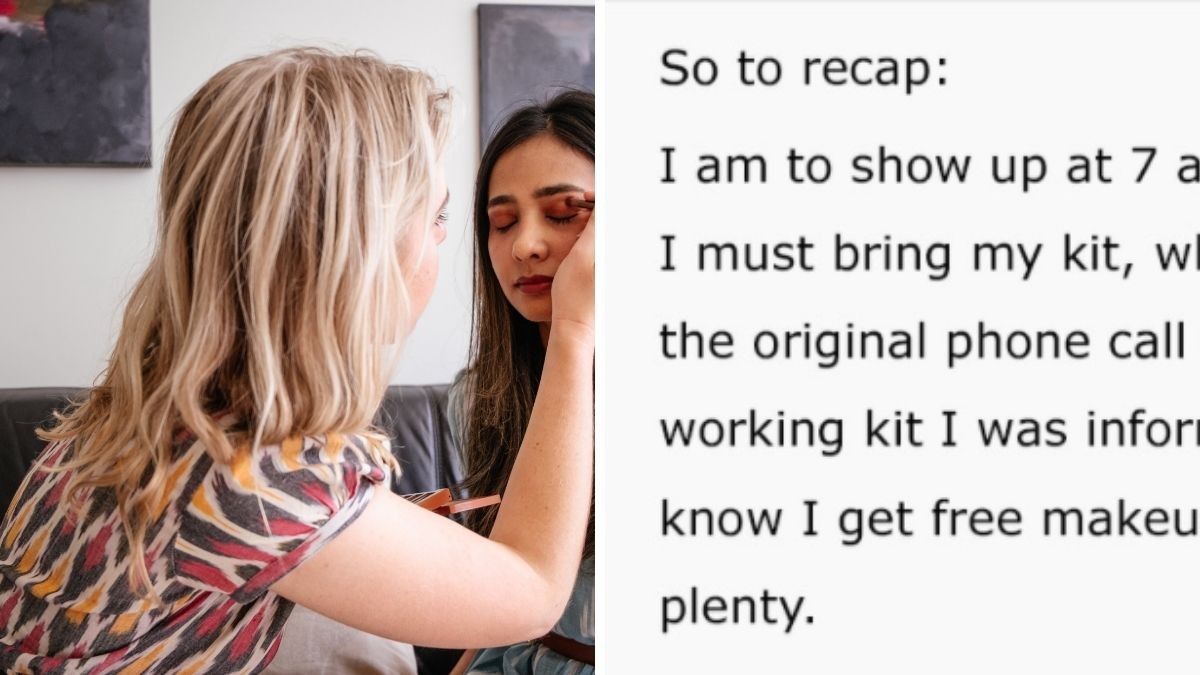 Woman Gets Invited To Wedding, Finds Out They Want To Use Her For Free Makeup