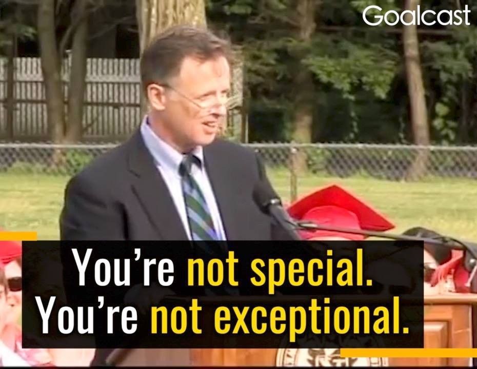 David McCullough: You're Not Special