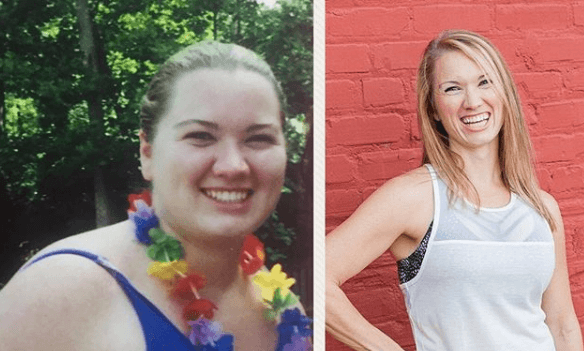 Transformation of the Week: A 300-Pound Woman Was Pregnant and Didn’t Know It (And Is Now Half Her Size!)