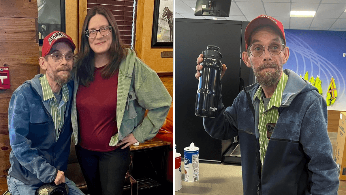 Blind Man Walks 5 Miles to His Job at Walmart Daily - A Stranger Notices Him and Comes Up With a Plan