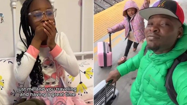 man and his daughter