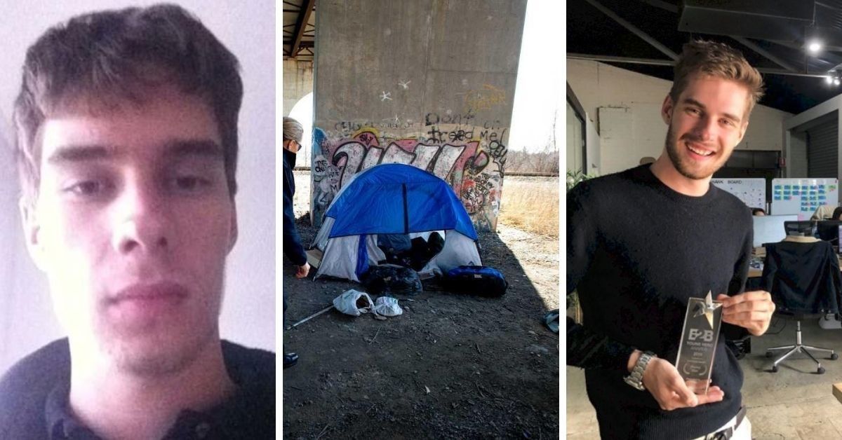 5 Years Ago, He Was Sleeping Under A Bridge--Today, He Is A Millionaire