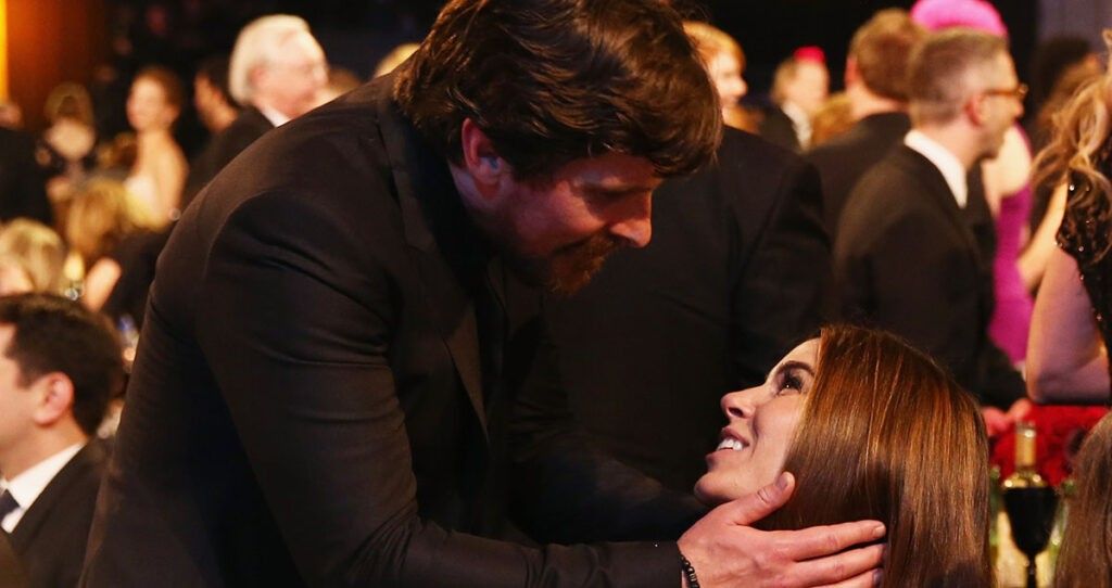 Christian Bale and Sibi Blazic