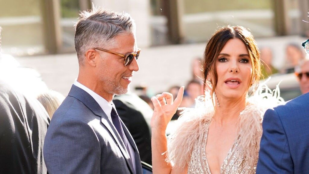 Sandra Bullock and Bryan Randall