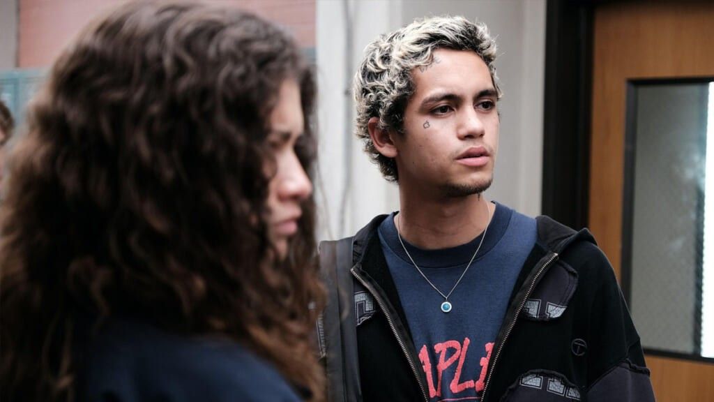 Elliott and Rue in Euphoria