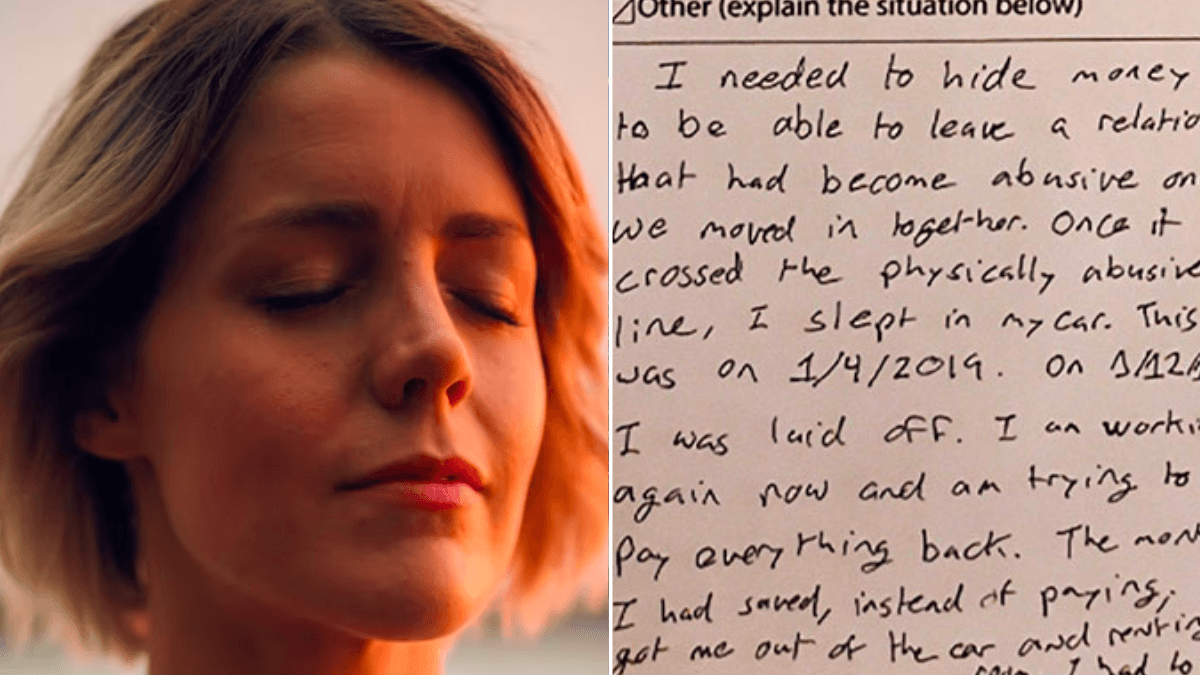 Abused Woman Fleeing From Domestic Violence Can’t Make Her Loan Payments — And Then a Phone Call Turns Her Life Around