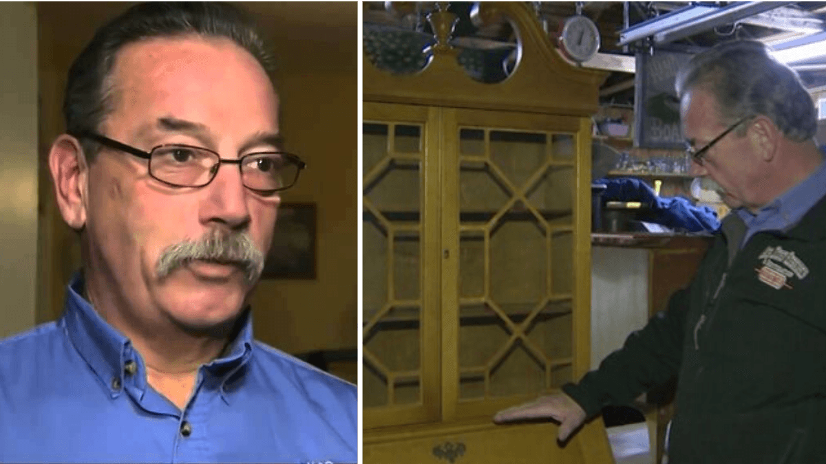 Man Buys $40 Desk At Auction - What He Finds Inside A Secret Compartment Changed A Family's Life