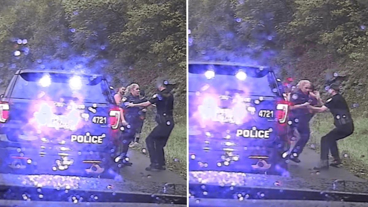 Police Officer Notices a Car Skidding Towards Him and His Colleague - But His Quick-Thinking Saves a Life