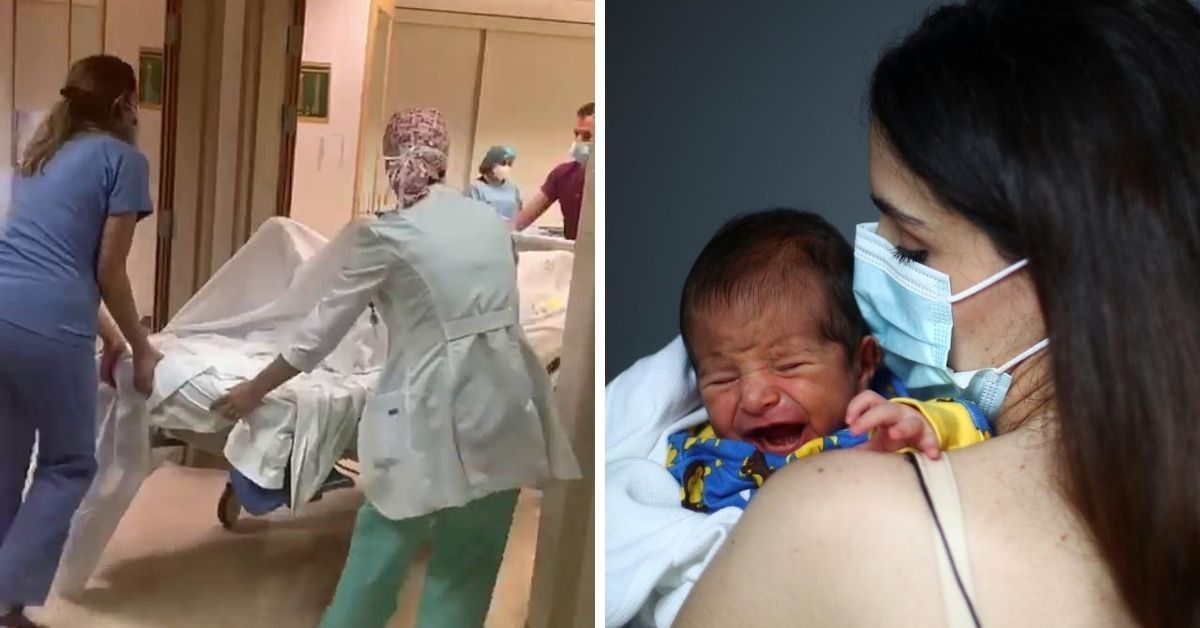 Doctor Delivers Baby In The Dark During Beirut Explosion