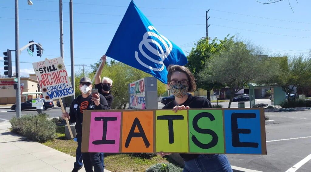 Animation workers protest 1024x567