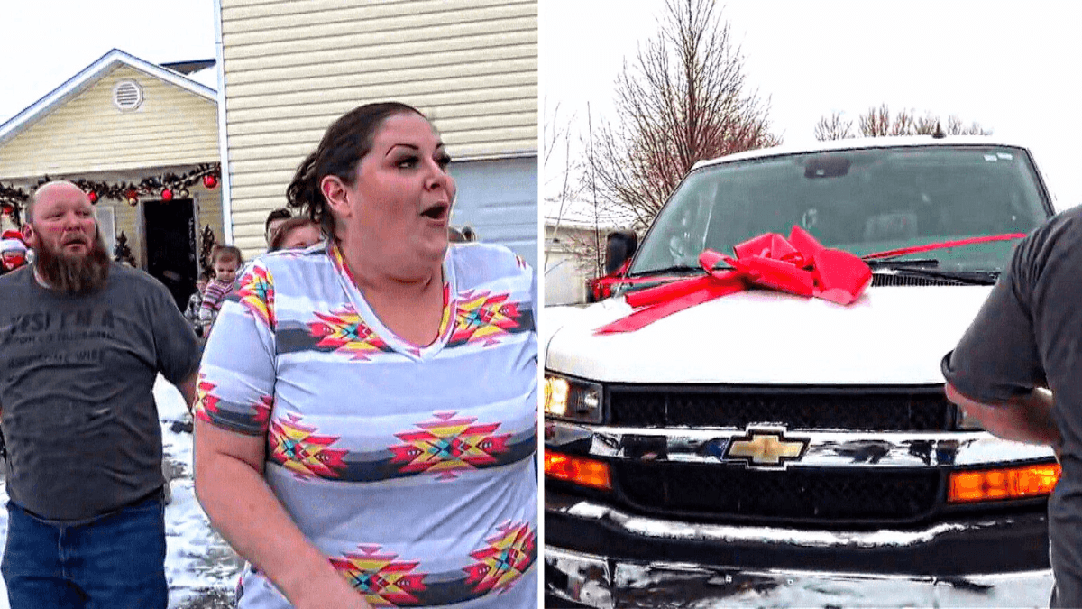 Parents of 12 Kids Work Multiple Jobs to Make Ends Meet - So a Stranger Gives Them a New Van and $1,000 for Christmas