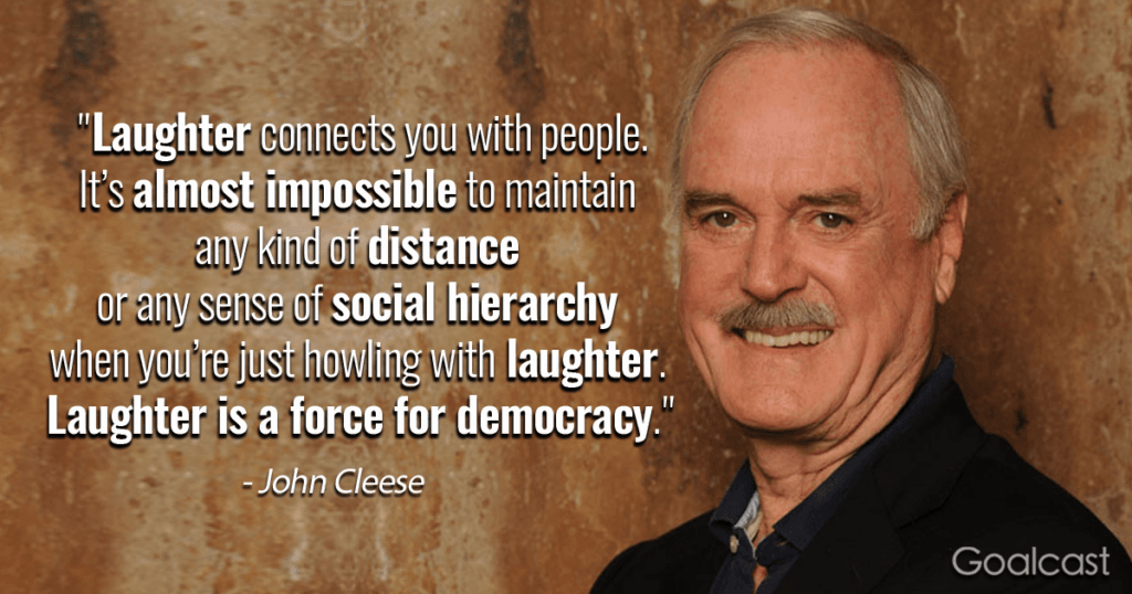 Laughter Quotes-John Cleese