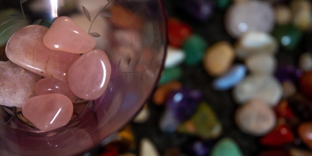 Pink stones close up shot by Magda Ehlers on Pexels
