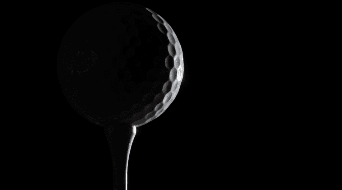 golf ball shadow