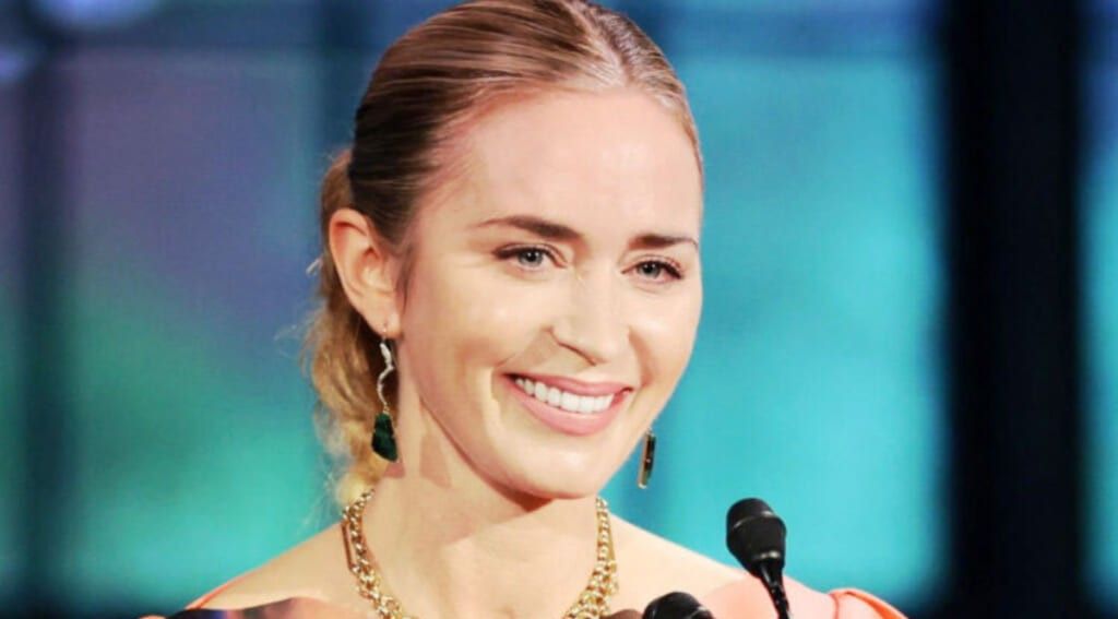 Emily Blunt at the Freeing Voice, Changing Lives Gala 2022