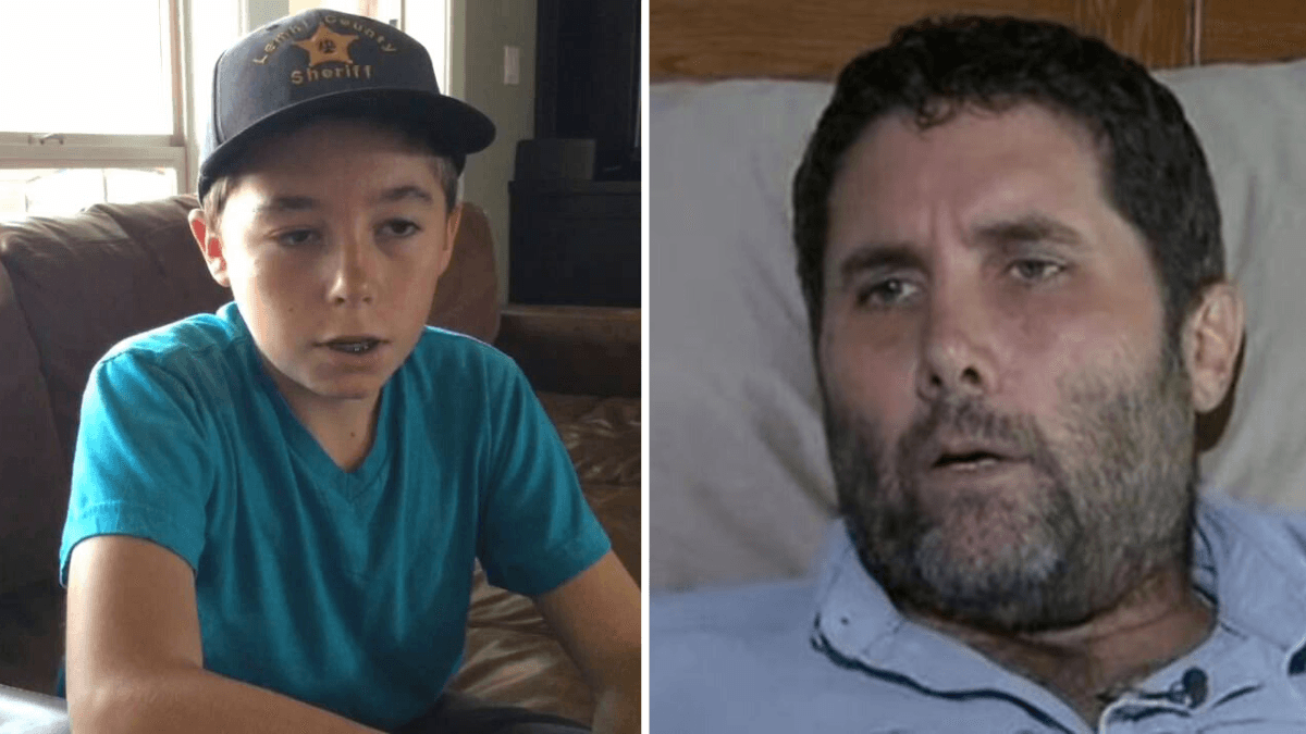 Dad Nearly Killed by Boulder Miles Away From Civilization - His 13-Year-Old Son Jumps Into Action