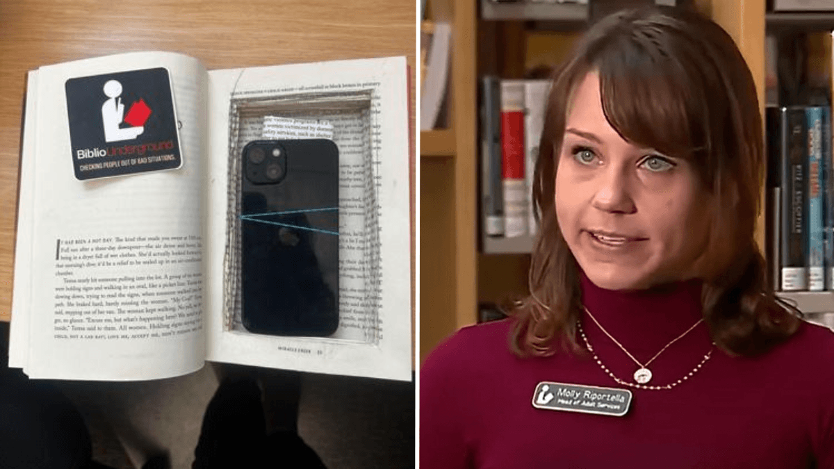 Friend Confides in Librarian About Her Abusive Relationship - So She Uses a Book to Come up With an Ingenious Plan
