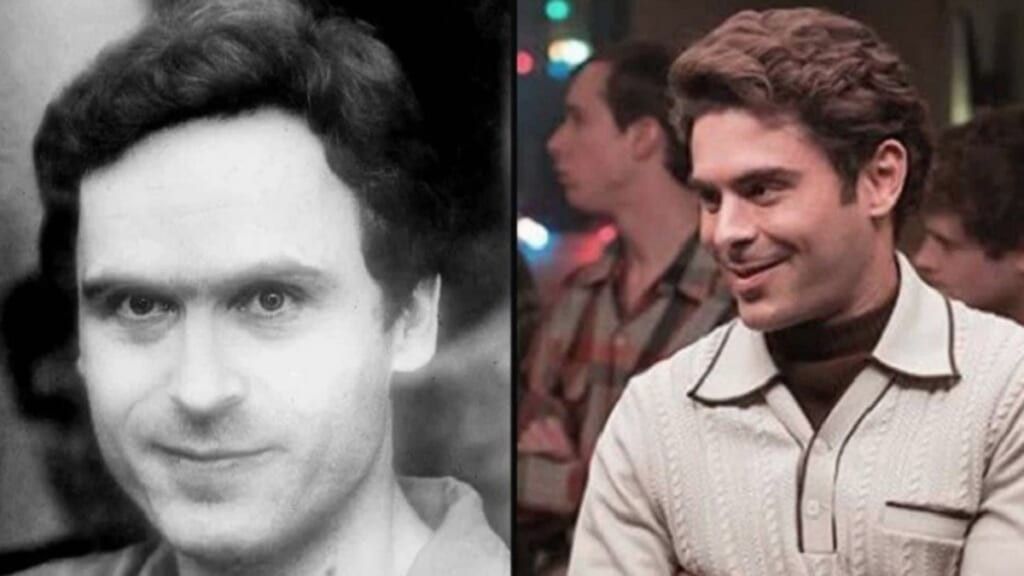 Ted Bundy and Zac Ephron