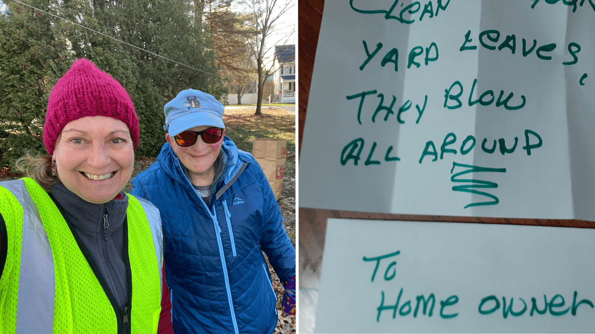 Disabled Woman Receives a Rude Note From a Neighbor About Her Yard - So One Woman Secretly Goes Over to Her House