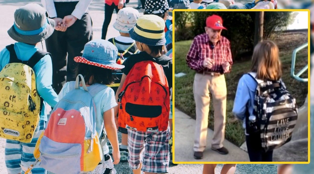 Young Girl Tells Worried Mom She Talks to a Veteran Every Morning  Their Shared Conversations Are Surprising