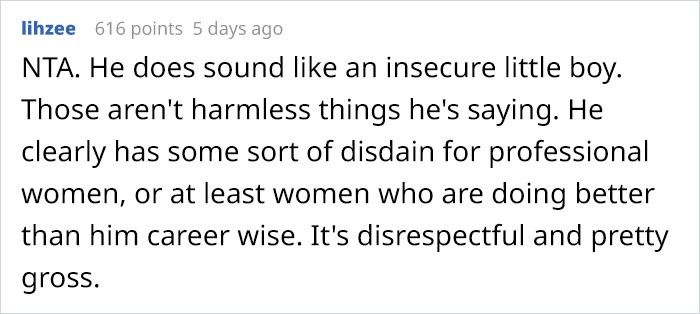 Boyfriend jokes on girlfriend career more pay 20 60adf45c279e4  700