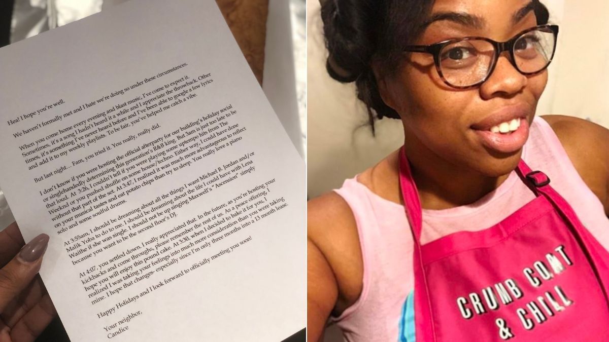 Woman Can’t Stand Neighbor’s Loud Music So She Bakes Him a Cake – His Reaction Shocks Her