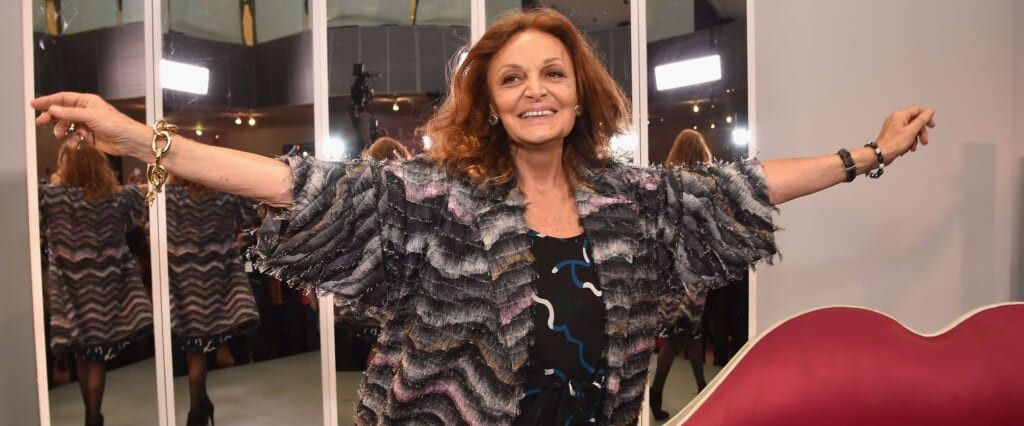 A model walks the runway wearing Diane Von Furstenberg Fall 2016 during New York Fashion Week on February 14, 2016 in New York City.