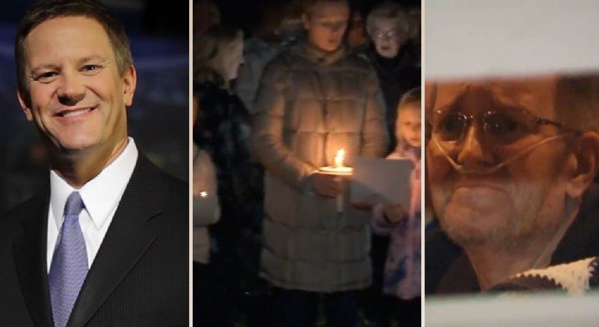 Meteorologist Fighting Cancer Cries  When Town Turns Up With this Surprise