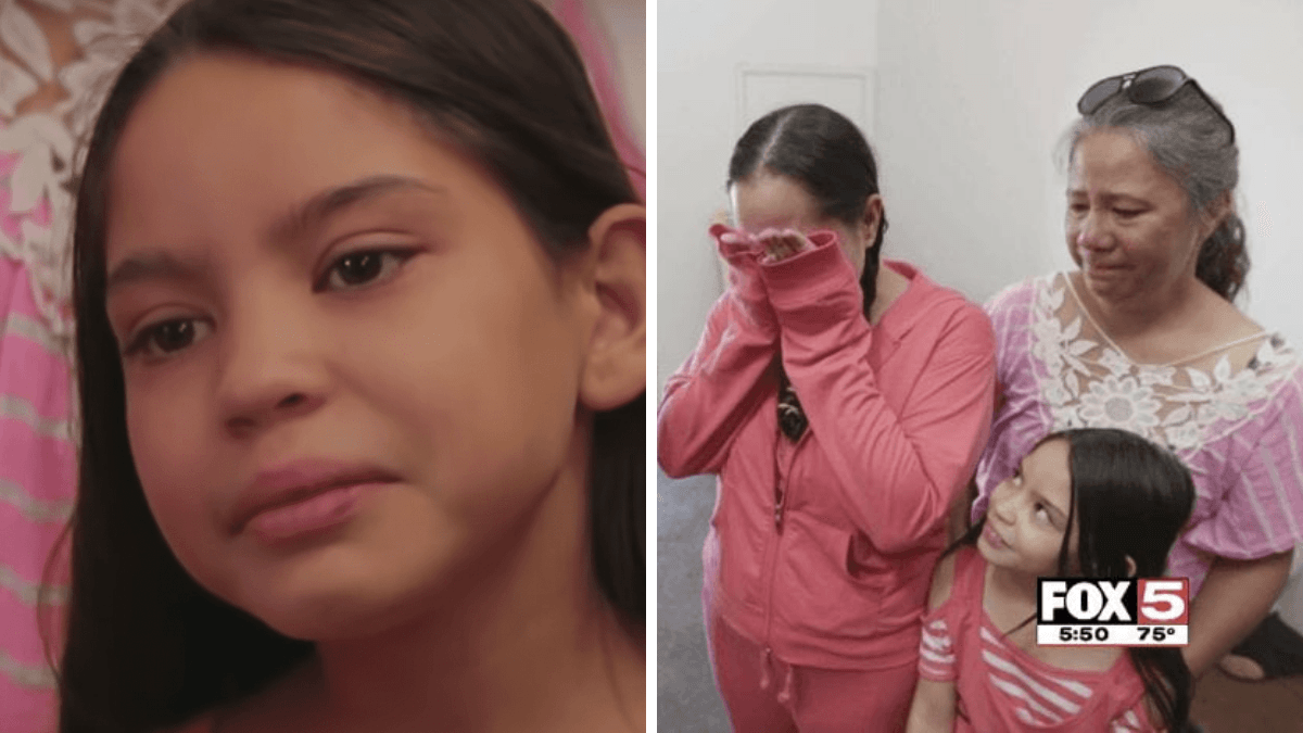 9-Yr-Old Girl Takes Initiative And Saves Family From Being Evicted With One Bold Move