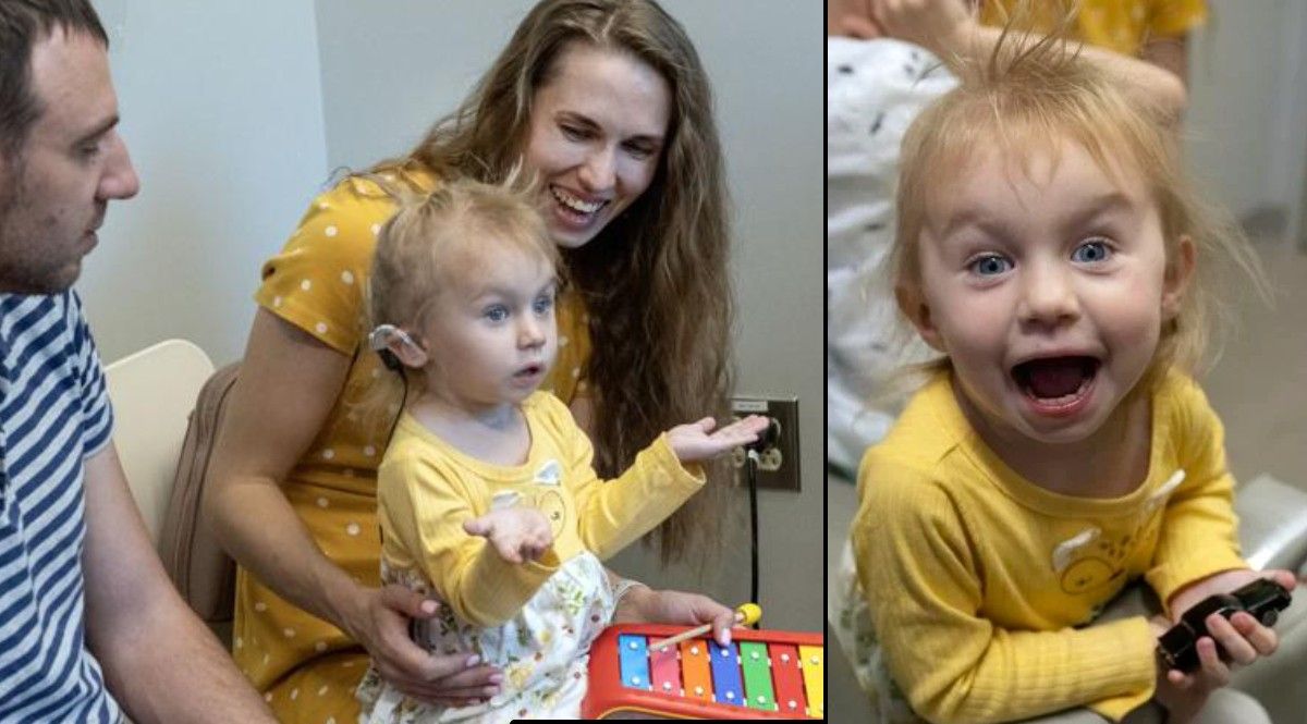 Two-Year-Old Ukrainian Refugee Receives "Gift of Sound" From Miraculous Surgery in the United States