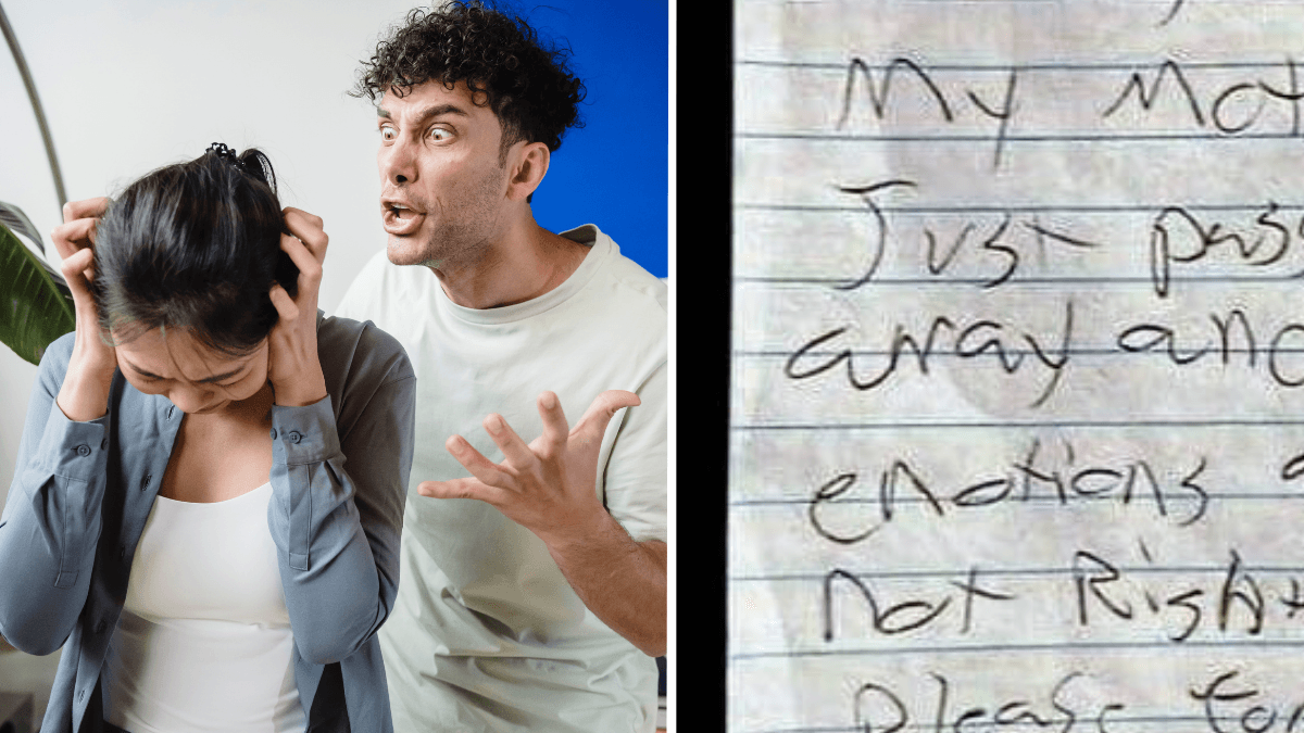 Angry Man Yells at Stranger for No Apparent Reason and Storms Off - Then, They Find a Note on Their Truck