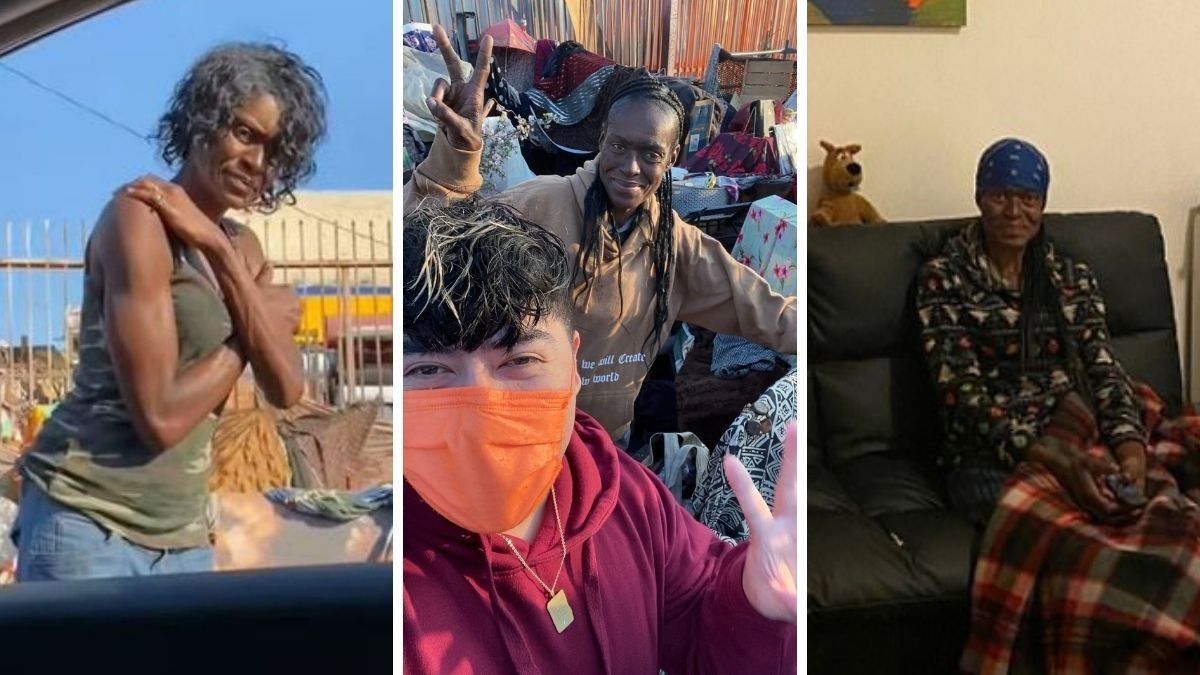 TikToker Surprises Homeless Woman With Permanent Home After Chance Encounter