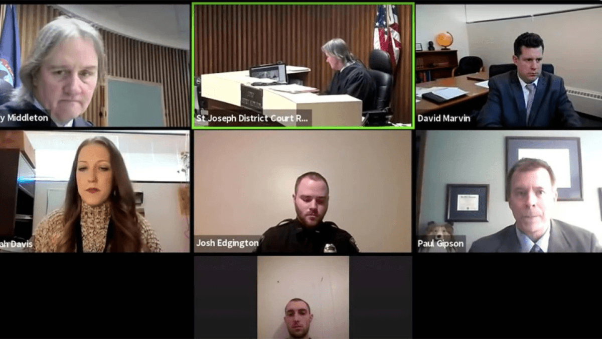 Quick-Thinking Prosecutor Interrupts Zoom Hearing To Save Woman From Suspect In Her Home