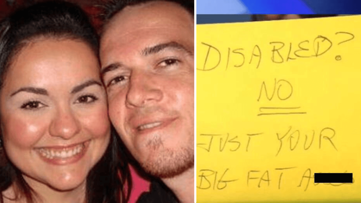 Stranger Leaves Woman and Her Disabled Husband a Horrible Note on Their Car - Instead of Being Mad, They Are Thankful for It