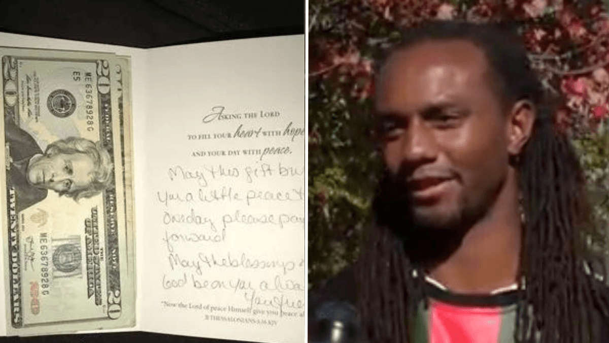 Woman Shops at Walmart With Her Family - Finds an Envelope on the Floor With a Note From a Stranger