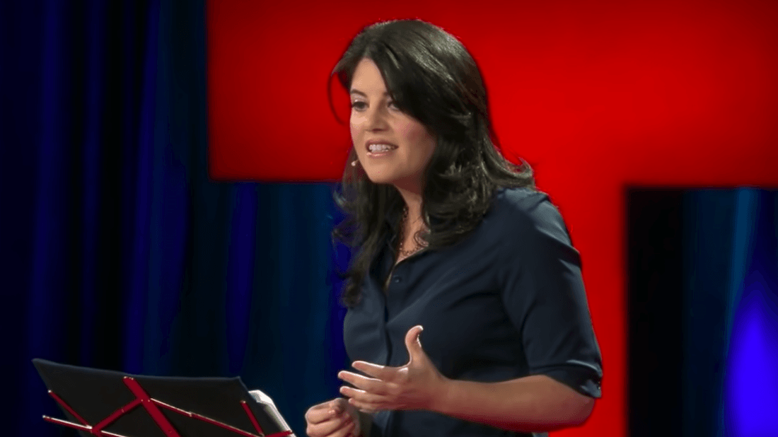 Monica Lewinsky Ted Talk</p><p>@TED/YouTube