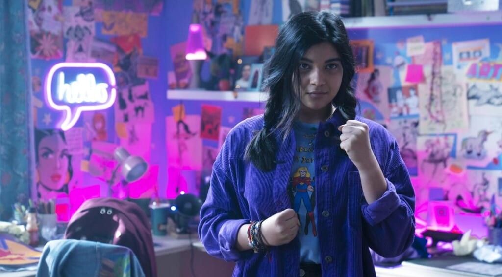 Iman Vellani as Kamala Khan in Ms. Marvel Disney show